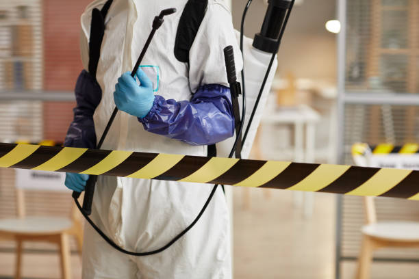 Professional Trauma Scene Cleanup technician working in Newtown, IN